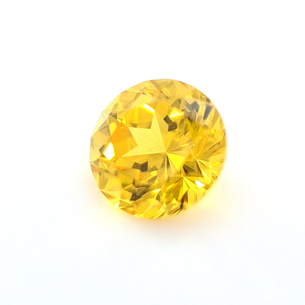 1.20ct Australian Sapphire, Golden Yellow - Round