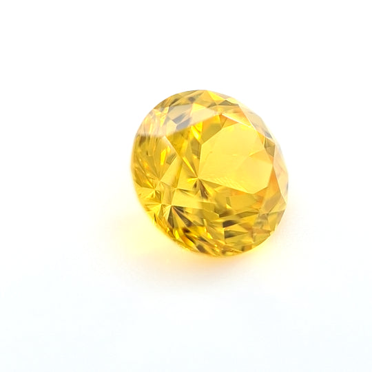 1.20ct Australian Sapphire, Golden Yellow - Round