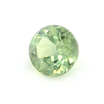 1.24ct Australian Sapphire, Lime-Mint Green - Round