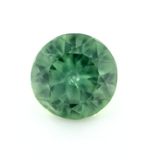 1.27ct Australian Sapphire, Green, Teal, Blue - Round