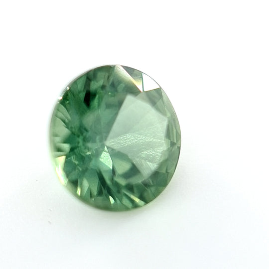 1.27ct Australian Sapphire, Green, Teal, Blue - Round