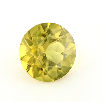 1.51ct Australian Sapphire, Yellow - Round