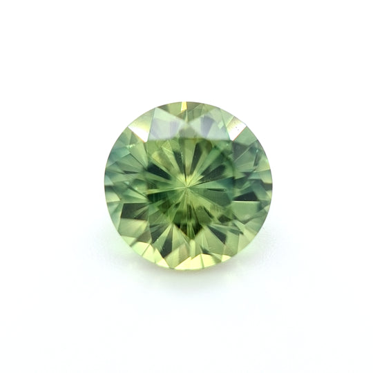 1.55ct Australian Sapphire, Wattle, Parti, Green, Yellow - Round