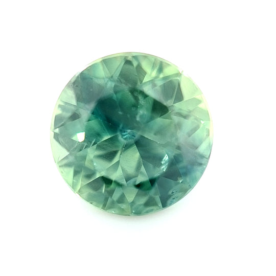 1.71ct Australian Sapphire, Teal, Green, Blue - Round