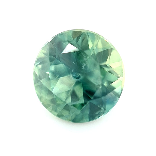 1.71ct Australian Sapphire, Teal, Green, Blue - Round