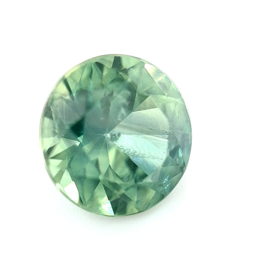 1.71ct Australian Sapphire, Teal, Green, Blue - Round