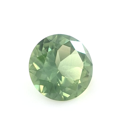 1.96ct Australian Sapphire, Green - Round