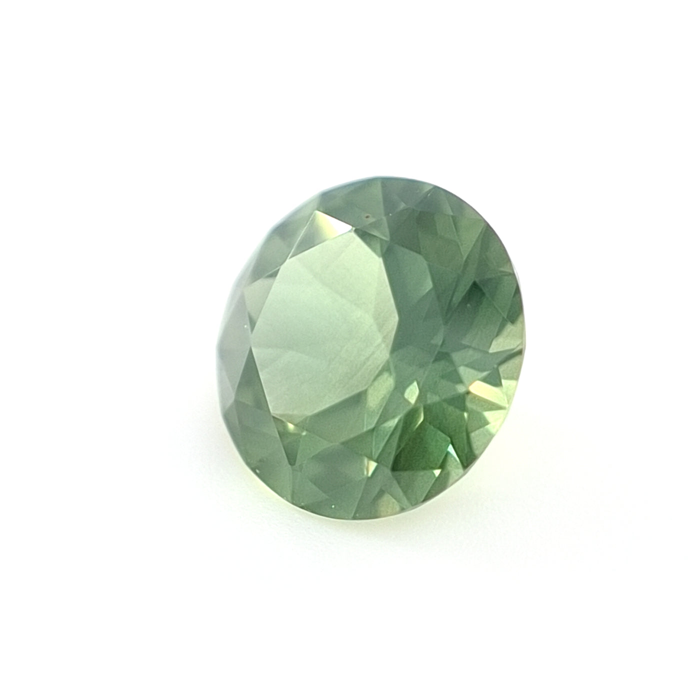 1.96ct Australian Sapphire, Green - Round