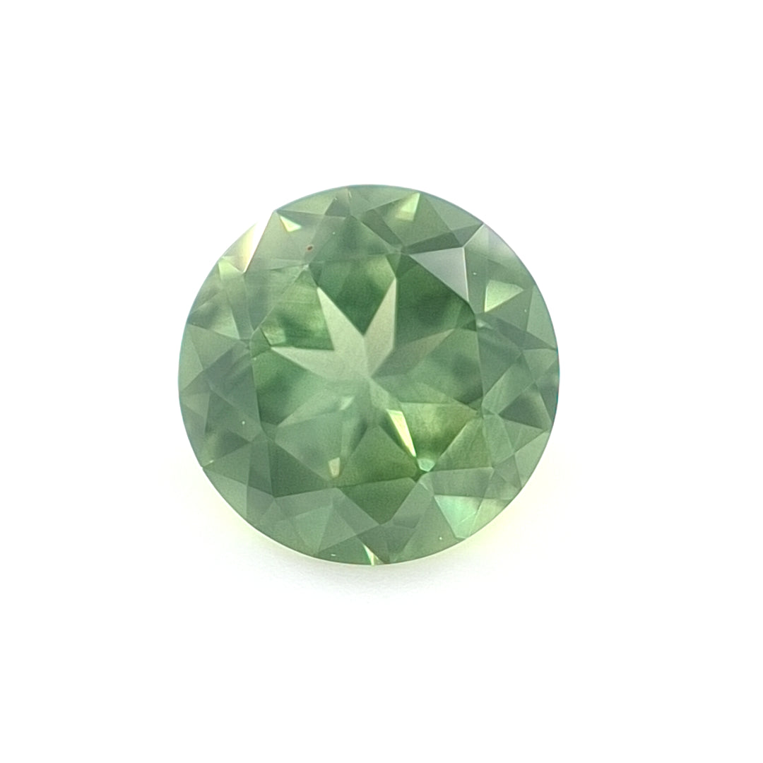 1.96ct Australian Sapphire, Green - Round
