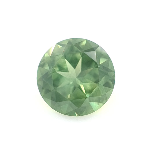 1.96ct Australian Sapphire, Green - Round