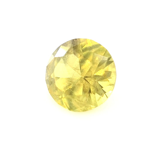 1.87ct Australian Sapphire, Yellow - Round