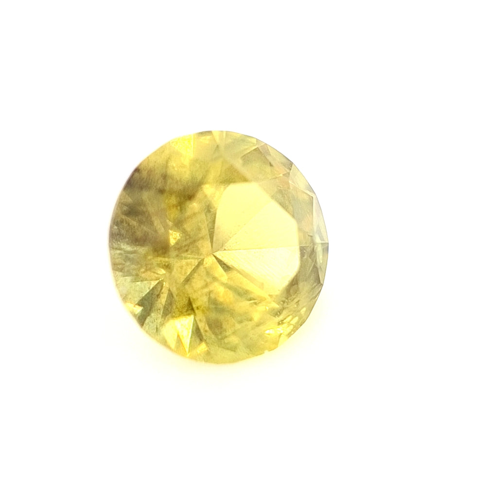 1.87ct Australian Sapphire, Yellow - Round