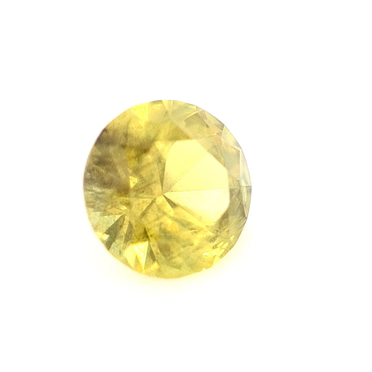 1.87ct Australian Sapphire, Yellow - Round