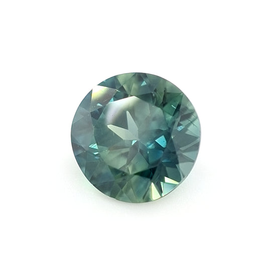 1.83ct Australian Sapphire, Parti Teal, Blue, Green - Round
