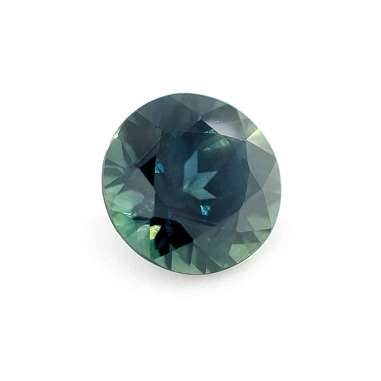 1.94ct Australian Sapphire, Parti Teal, Blue, Green - Round