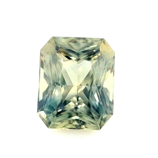 3.05ct Australian Sapphire Parti colour-change - Radiant Cut