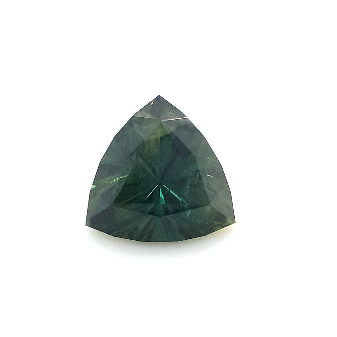 1.04ct Australian Sapphire, Green, Teal - Trillion
