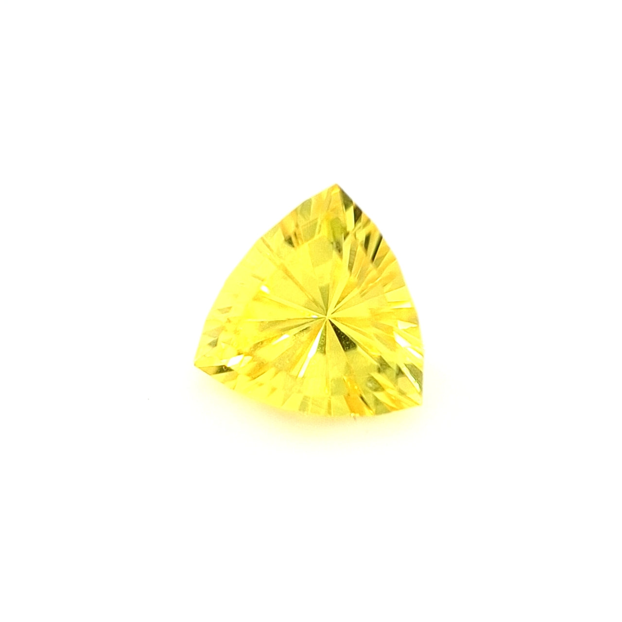 1.18ct Australian Sapphire, Intense Yellow - Trillion cut