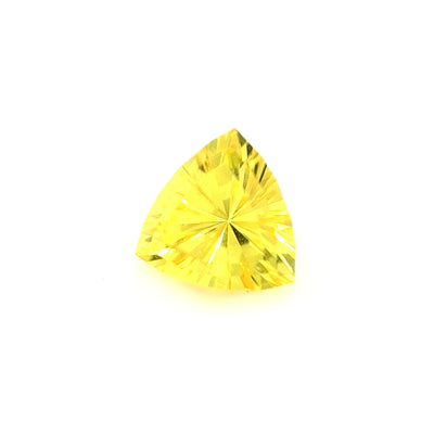 1.18ct Australian Sapphire, Intense Yellow - Trillion cut