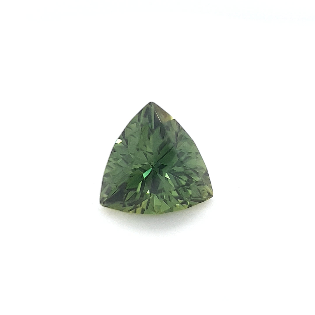 2.22ct Australian Sapphire, Green, Teal - Trillion