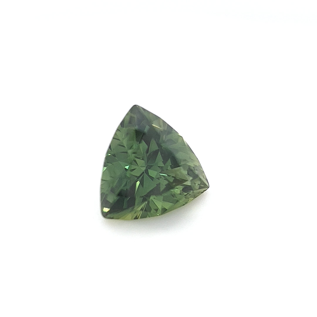 2.22ct Australian Sapphire, Green, Teal - Trillion