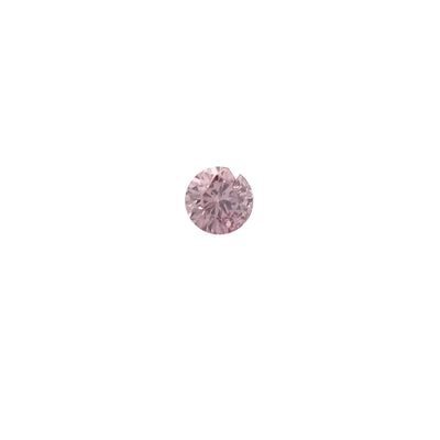 0.035ct Australian Pink Argyle Diamond 5P SI1 - Round