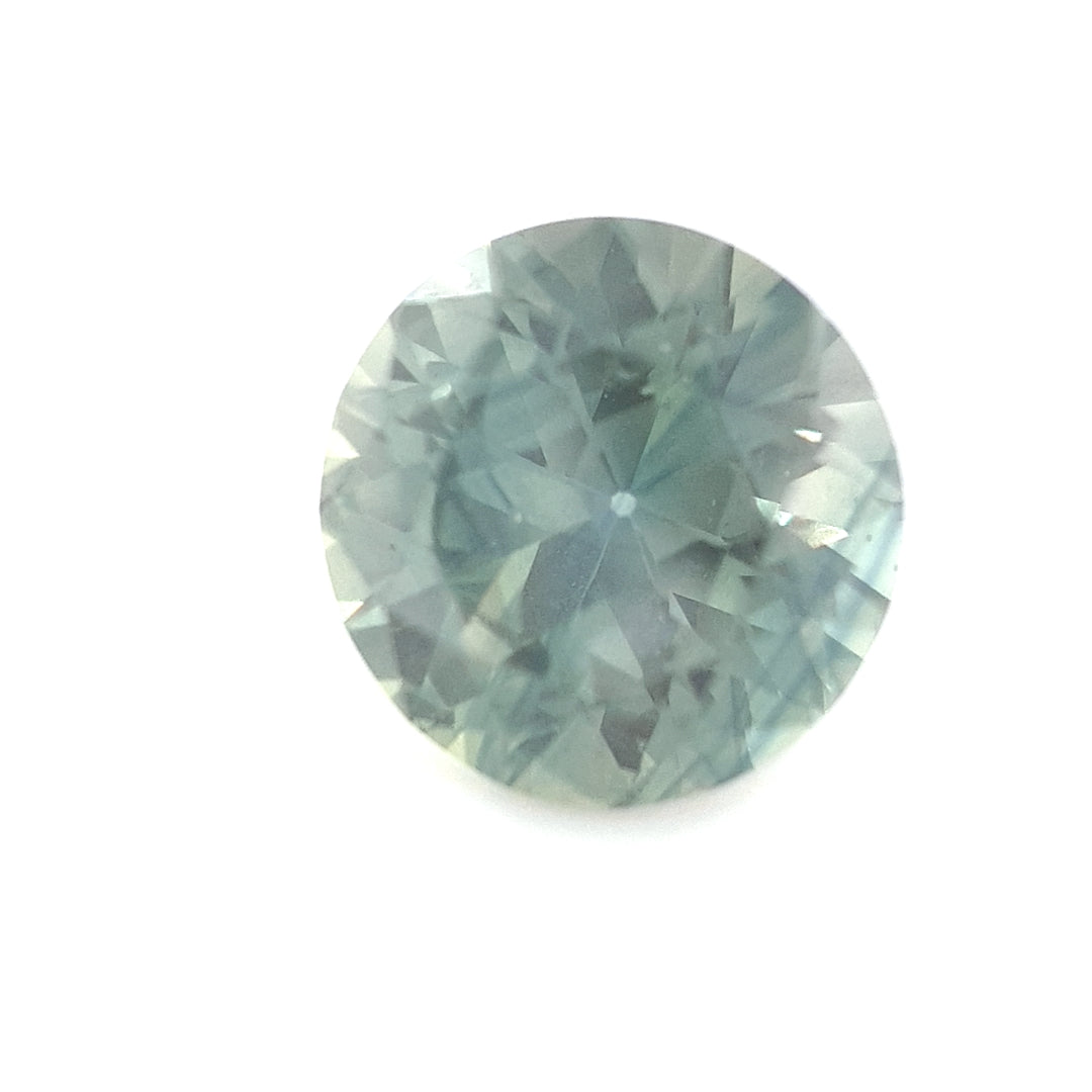 2.11ct Australian Sapphire, Teal, Green, Blue - Round