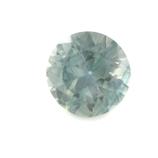 2.11ct Australian Sapphire, Teal, Green, Blue - Round
