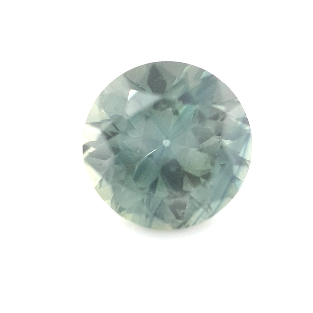 2.11ct Australian Sapphire, Teal, Green, Blue - Round