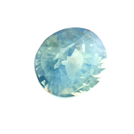 1.08ct Australian Sapphire, Opalescent Parti, Teal, Blue - Oval