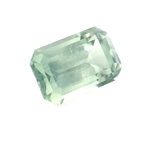 1.14ct Australian Sapphire, Green, Teal - Emerald Cut