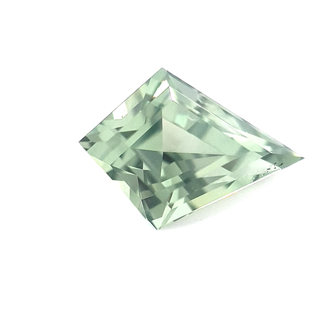1.02ct Australian Sapphire, Green, Teal - Kite