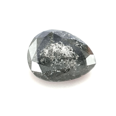 0.96ct Australian Argyle Salt and Pepper Diamond - Pear