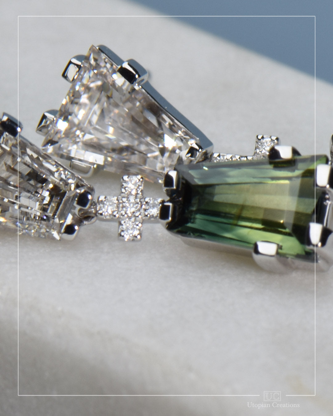 Nova - Australian Parti Sapphires and Diamond Foundry Lab Diamonds (traceable)