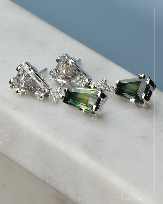 Nova - Australian Parti Sapphires and Diamond Foundry Lab Diamonds (traceable)