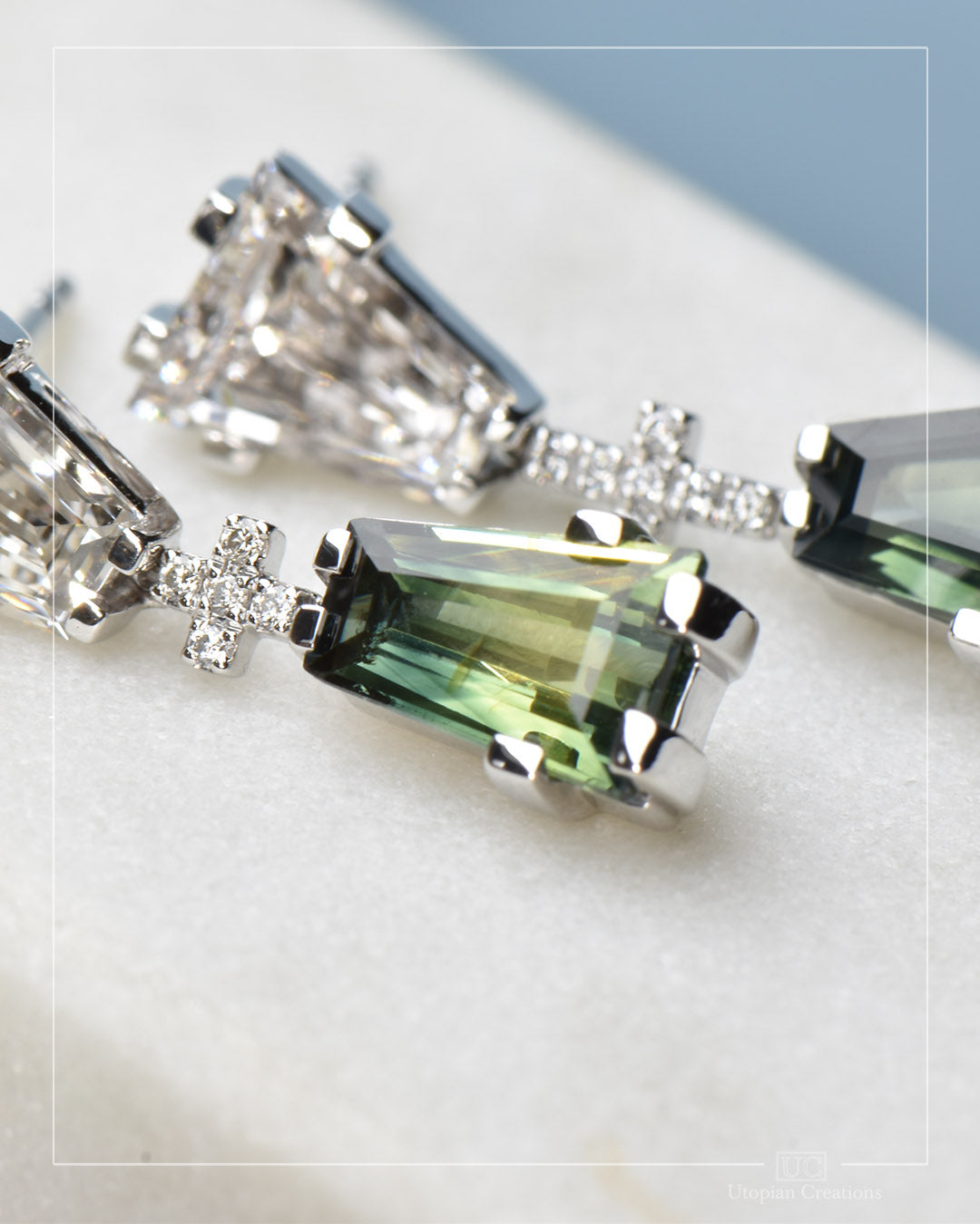 Nova - Australian Parti Sapphires and Diamond Foundry Lab Diamonds (traceable)