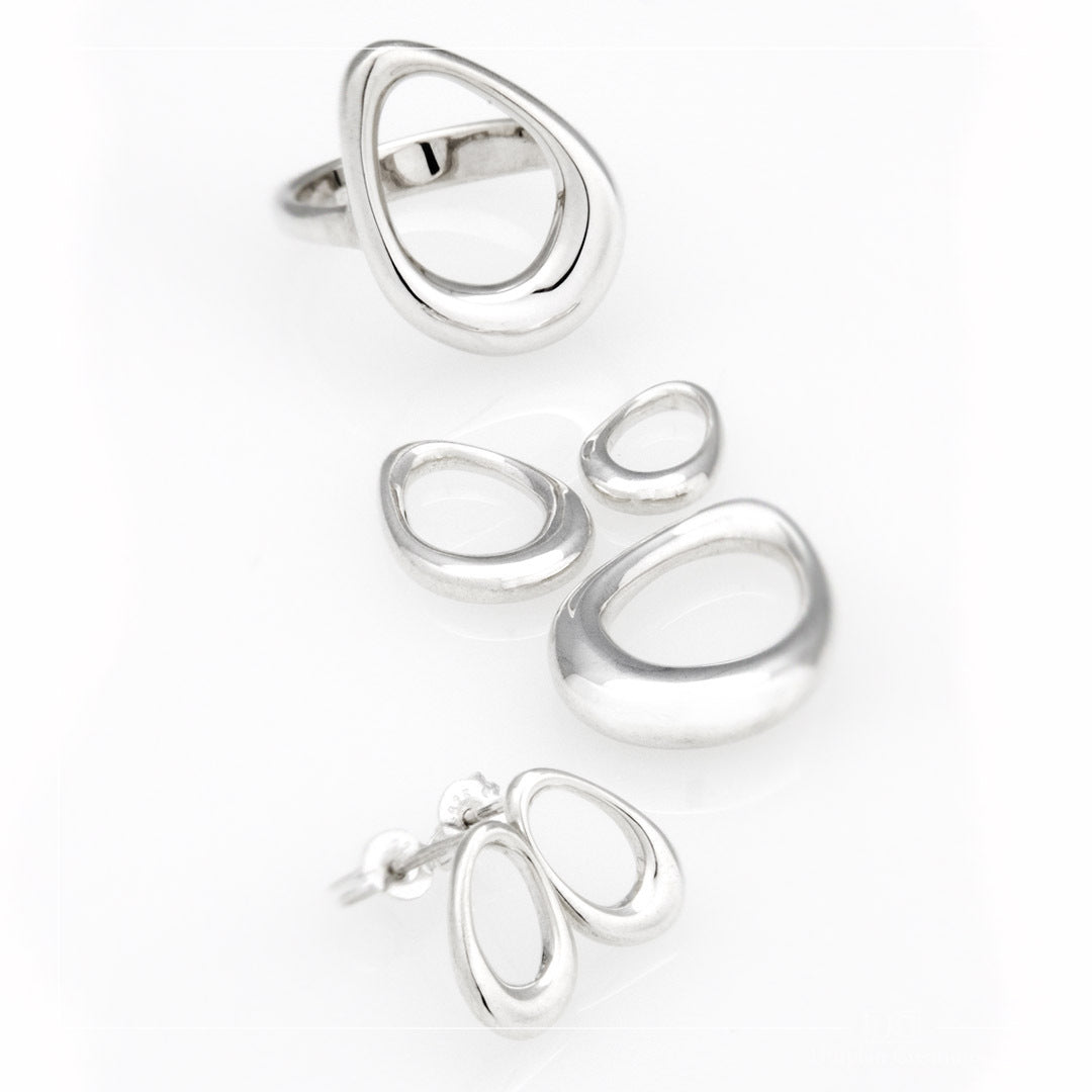 Dew Pendant Silver - Polished