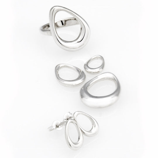 Dew Pendant Silver - Polished
