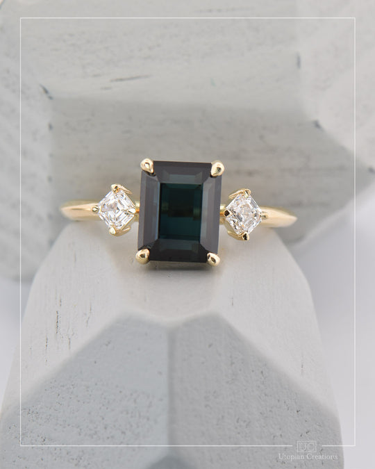 Kayea Australian Sapphire - Teal Green