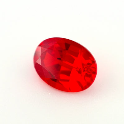 1.05ct Lab Created Ruby Red - Oval