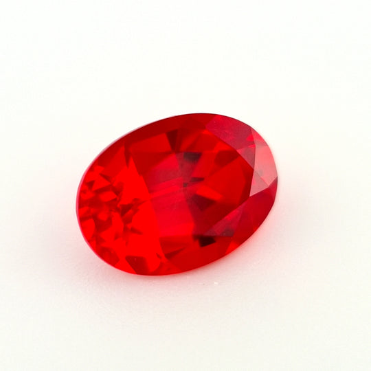 1.05ct Lab Created Ruby Red - Oval