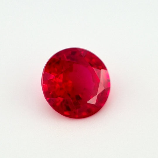 1.92ct Lab Created Ruby Red - Round