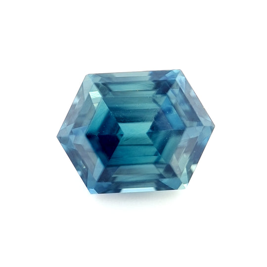 1.91ct Nigerian Sapphire, Blue - Hexagon
