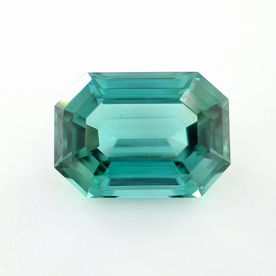 3.49ct Nigerian Tourmaline, Blue, Teal - Emerald Cut