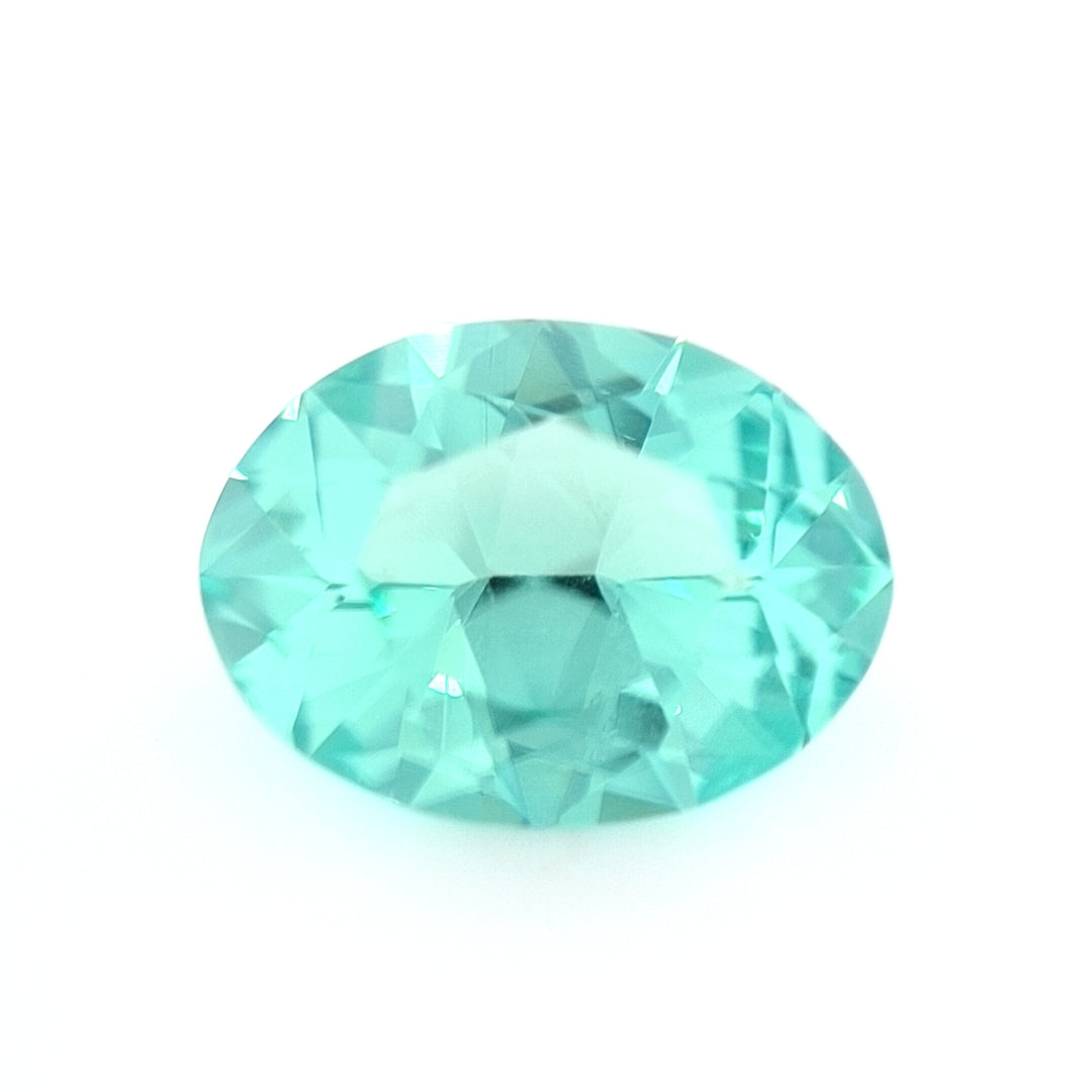 2.89ct Nigerian Tourmaline, Blue, teal - Oval Cut
