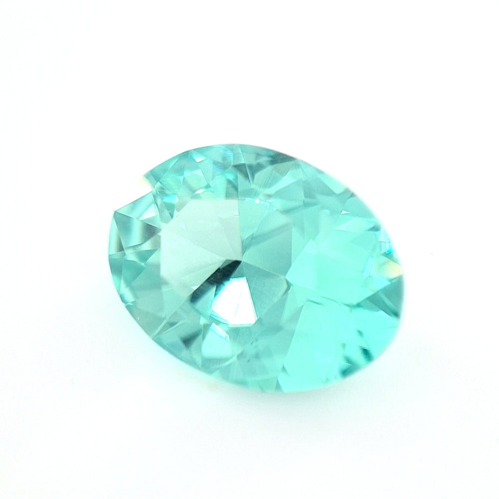 2.89ct Nigerian Tourmaline, Blue, teal - Oval Cut