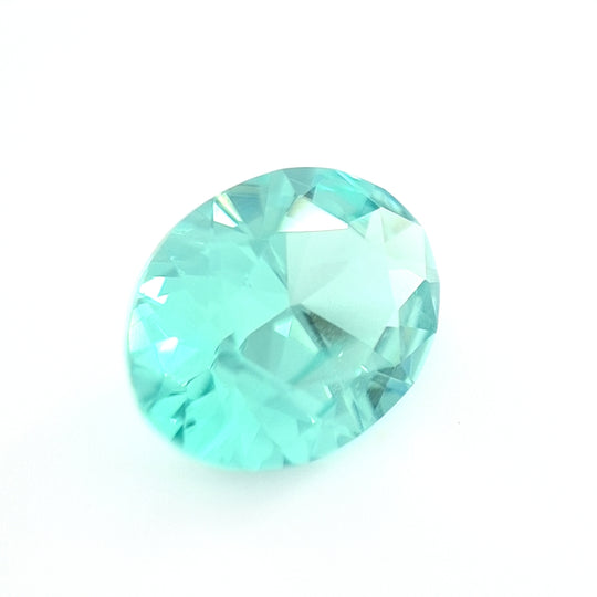 2.89ct Nigerian Tourmaline, Blue, teal - Oval Cut
