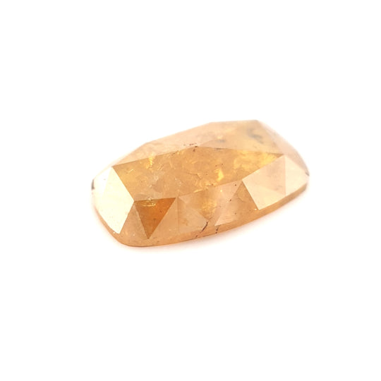 1.60ct Orange Botswana Salt and Pepper Diamond - Oval Rose Cut