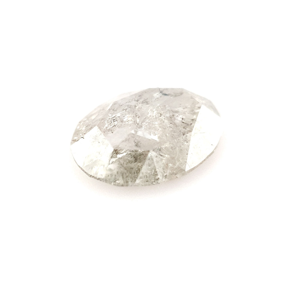2.32ct Botswana Salt and Pepper Diamond - Oval