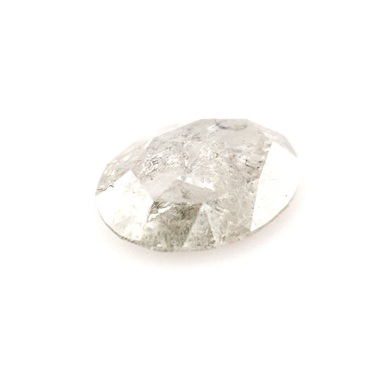 2.32ct Botswana Salt and Pepper Diamond - Oval